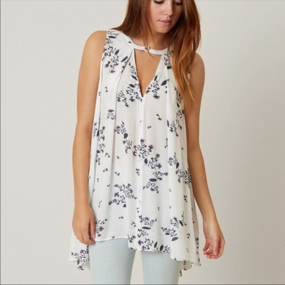 Free‎ People Floral Swing Tunic
